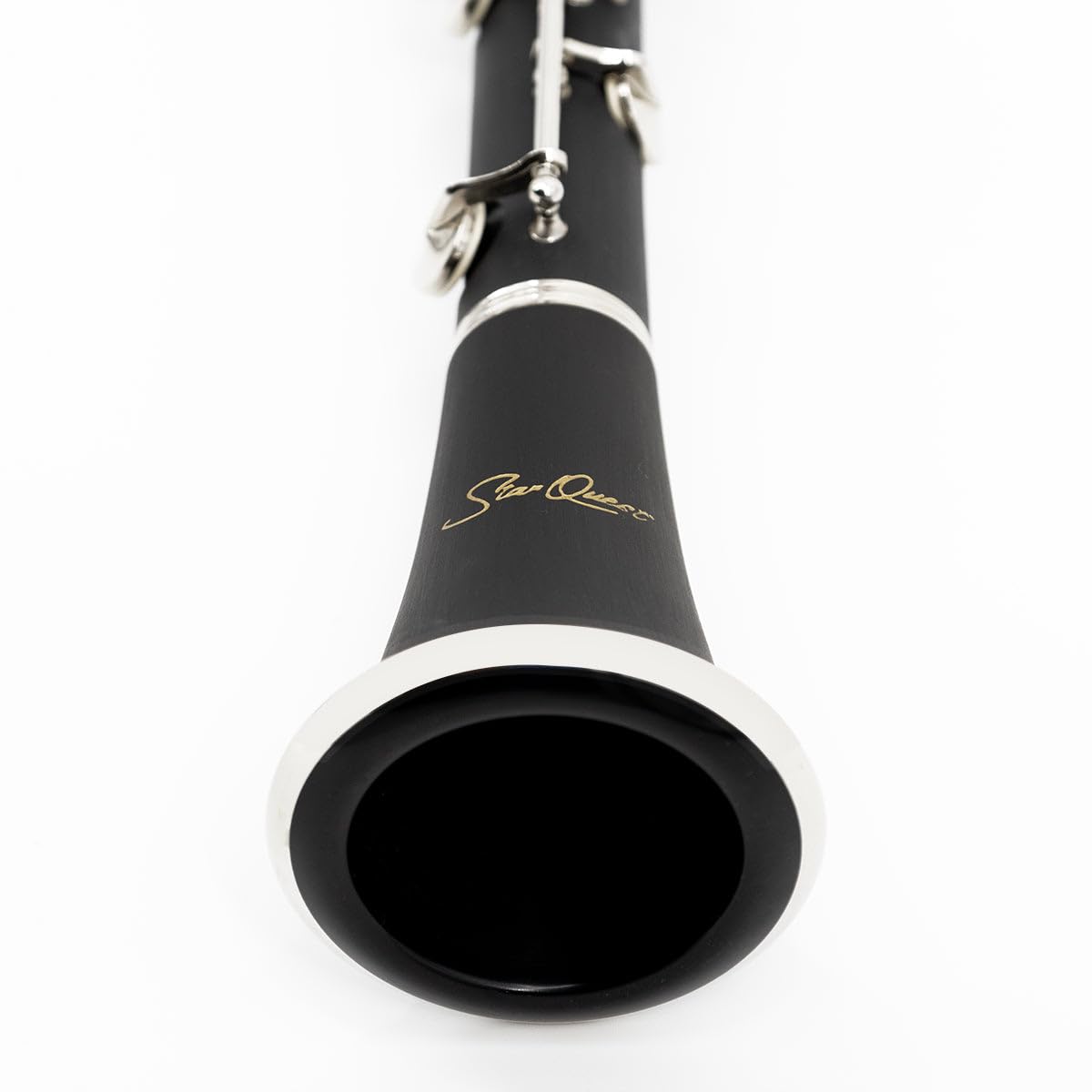 StarQuest SQ-CL250 – Clarinette Corps En Abs Durable Avec Touches Nickelées Brillantes, Idéale Pour Les Musiciens Débutants À Expérimentés, Étui Renforcé Et Anche Incluses
