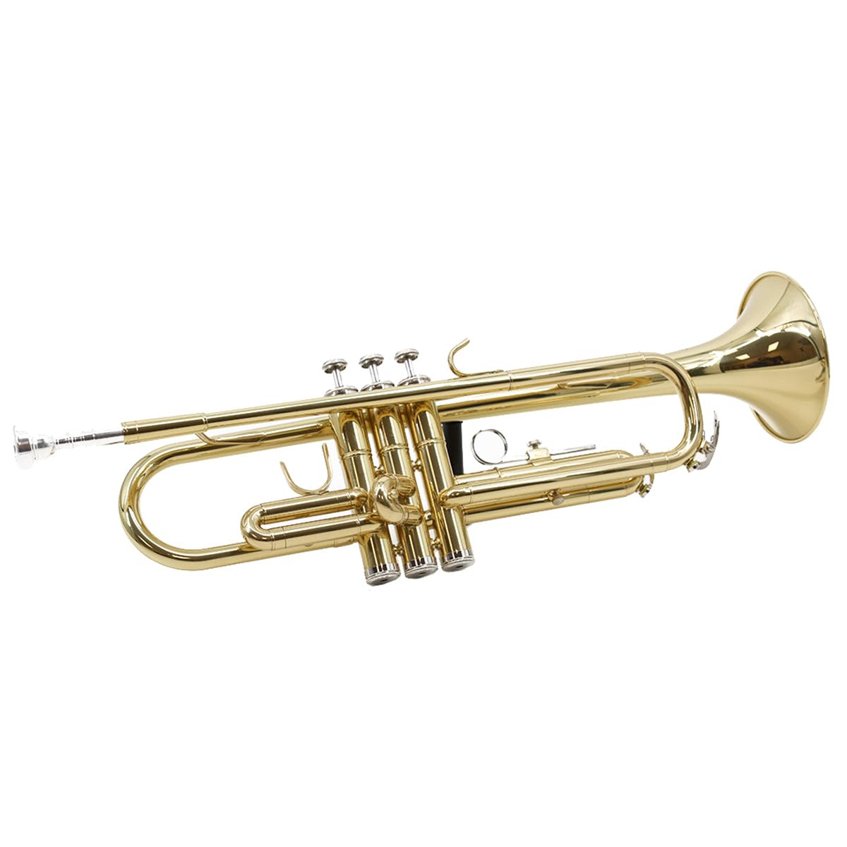 StarQuest Bb Trumpet | .460” Bore, Nickel-Plated Valves with Case
